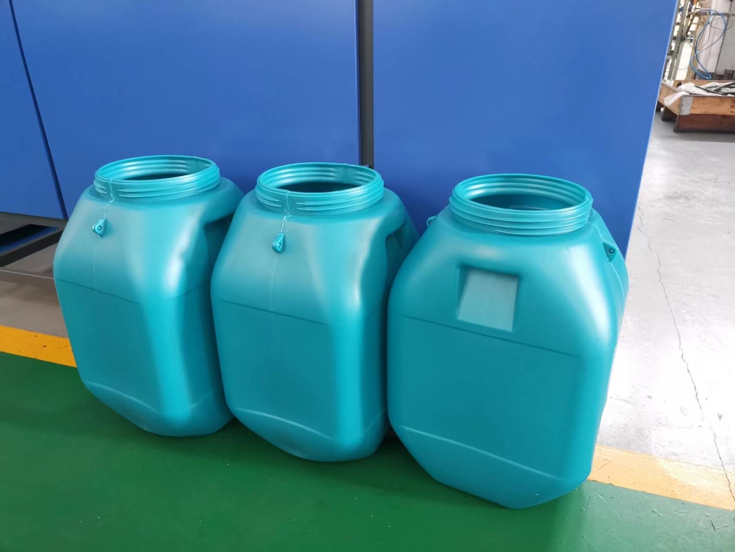 50L - 80L HDPE Drum Blow Molding Machine Plastic Extrusion 0.6 Mpa